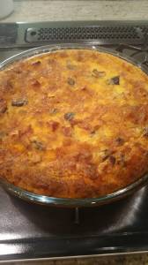 きのこのキッシュ