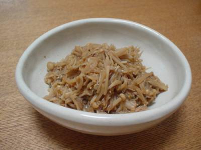 ちりめんえのき