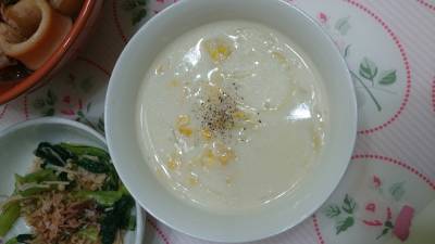 コーンミルクスープ