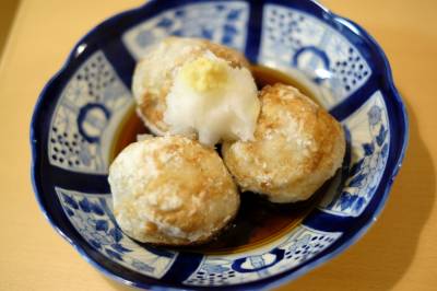 里芋の揚げだし