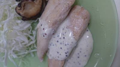 ささ身とパプリカのシンプルソテー