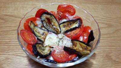 なすとチーズのオーブン焼き