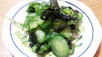 きゅうりの酢の物