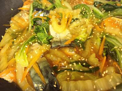 さばの白菜煮