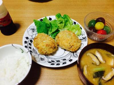 里芋の焼きコロッケ