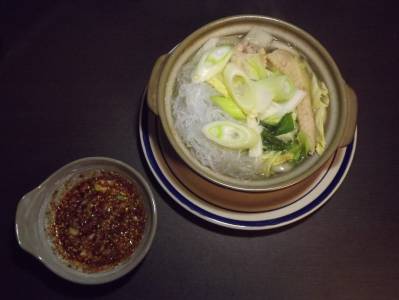 白菜と手羽先のコラーゲン鍋
