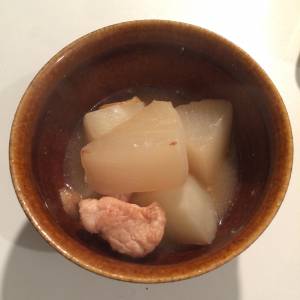 大根と鶏肉のみそ煮