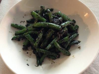 いんげんのごまあえ