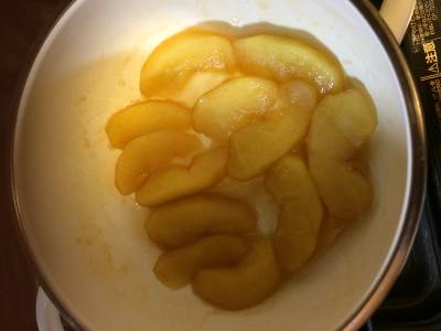 りんごのソテー