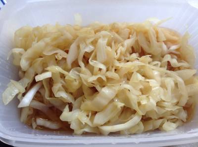 春キャベツのだし酢