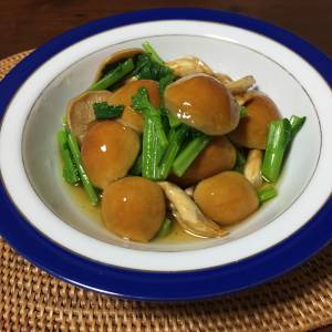 なめこの柚子（ゆず）びたし