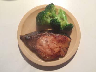 ぶりのしょうが焼き