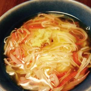 豆腐のかにかまあんかけ