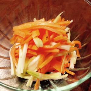 にんじんの甘酢漬け