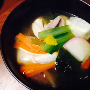 渡辺家の定番雑煮