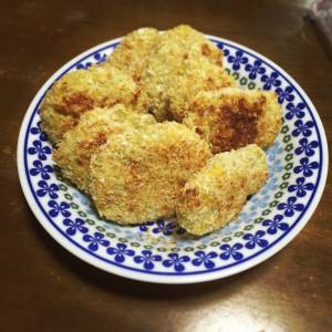 里芋の焼きコロッケ