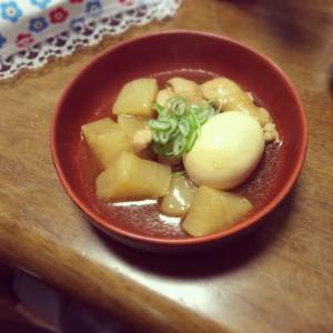 鶏もも肉の角煮風