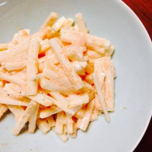 大根の明太マヨネーズサラダ