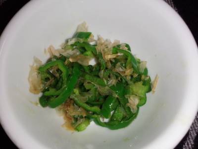 ピーマンのおかかきんぴら