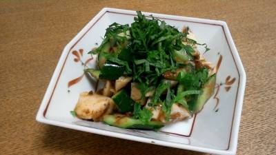 長芋の梅おかかあえ