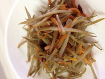 きんぴらごぼう