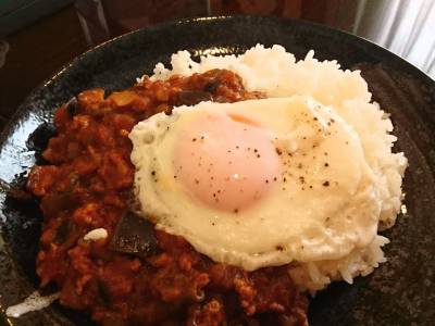 ひき肉とたっぷり野菜のカレー