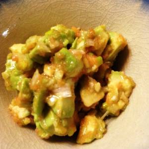 アボカド明太あえ