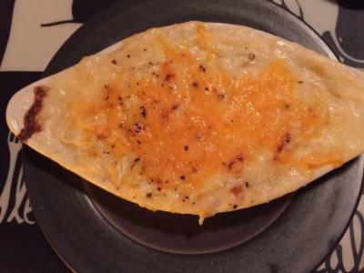 白菜とたらのグラタン