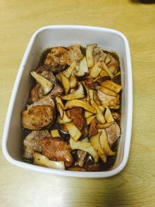 豚肉のソテーバルサミコ風味