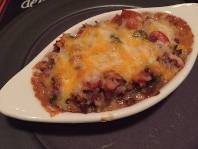 ミートソースのドリア