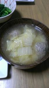 いわしのつみれ汁