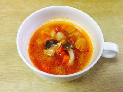 冬のミネストローネ