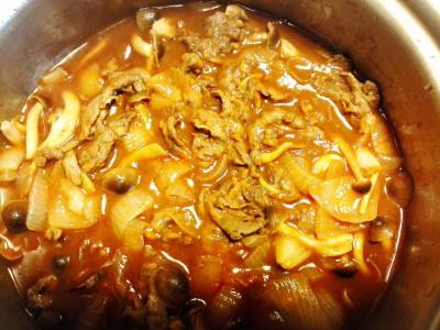 豚こまのハヤシライス