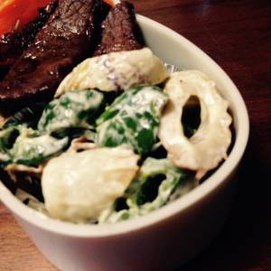 焼きピーマンとちくわのあえもの