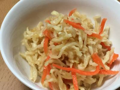 切り干し大根の柚子こしょう風味