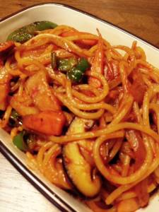 ナポリタン スパゲッティ