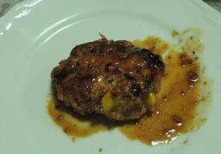 大豆つくねの照り焼き