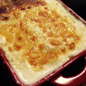 白菜とたらのグラタン