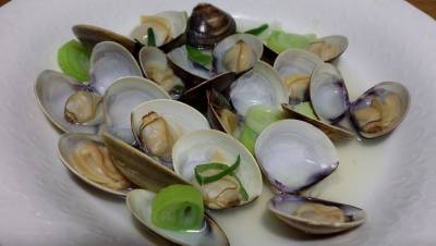 あさりの酒蒸し