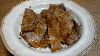 豚のしょうが焼き