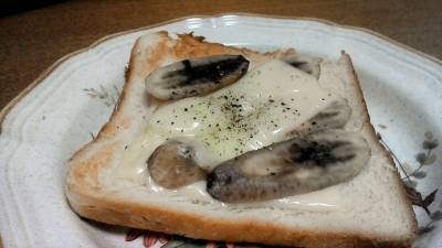 バナナトースト