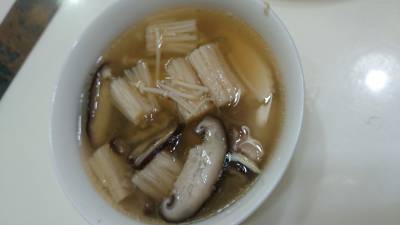 きのこの酸辣湯(サンラータン)