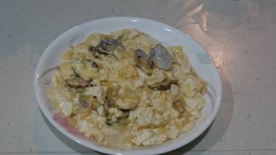 中国風あさり豆腐