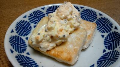 豆腐のシンプルステーキタルタルソース
