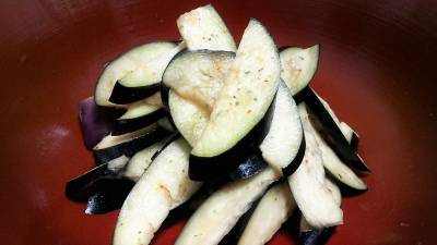 なすの一味あえ