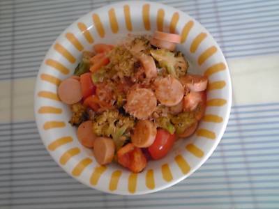 汁なし トマトうどん