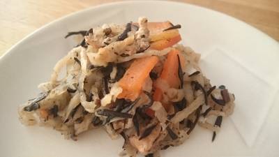 切り干し大根のうす味煮