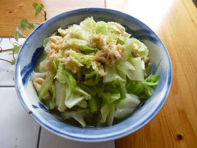 キャベツと揚げの煮びたし レシピ 鈴木 登紀子さん みんなのきょうの料理 おいしいレシピや献立を探そう