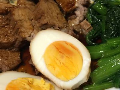 フライパン煮豚