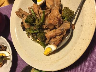 鶏手羽のはちみつじょうゆ煮